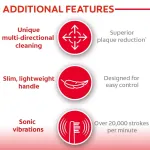 Colgate ProClinical 150 Charcoal Battery Powered Toothbrush Refill-2Pc view 5