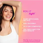 Dot & Key Watermelon Cooling Underarm Roll On, Pigmentation & Odour Control, With 4% AHA & BHA view 7