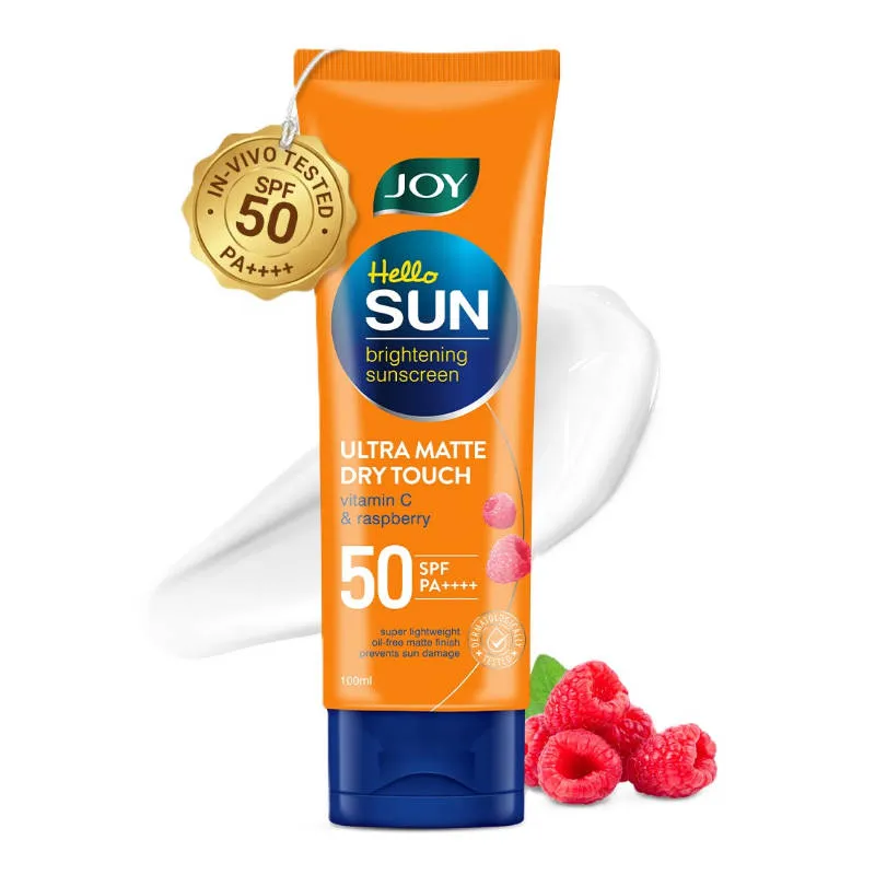 Joy Mattifying SPF 50 PA++++ Sunscreen For Oily Skin - Ultra Light & Sweat Resistant