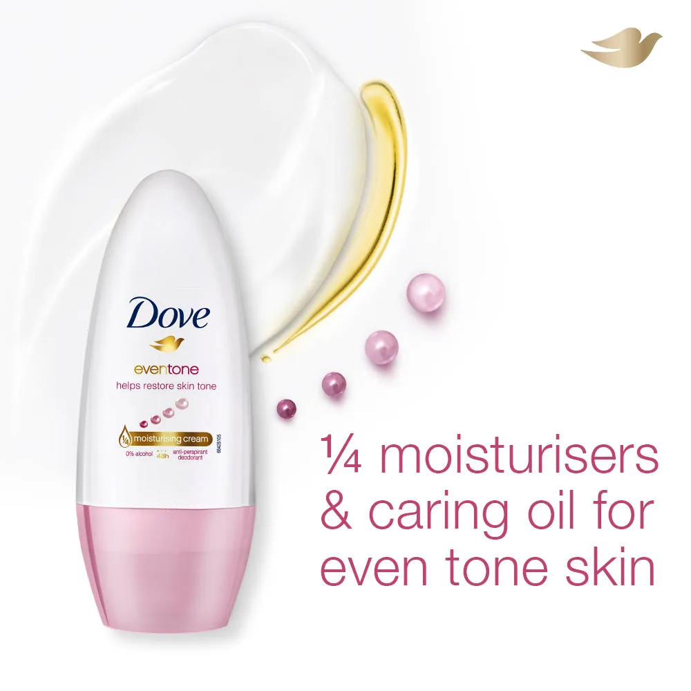 Dove Eventone Deodorant Roll on for Women
