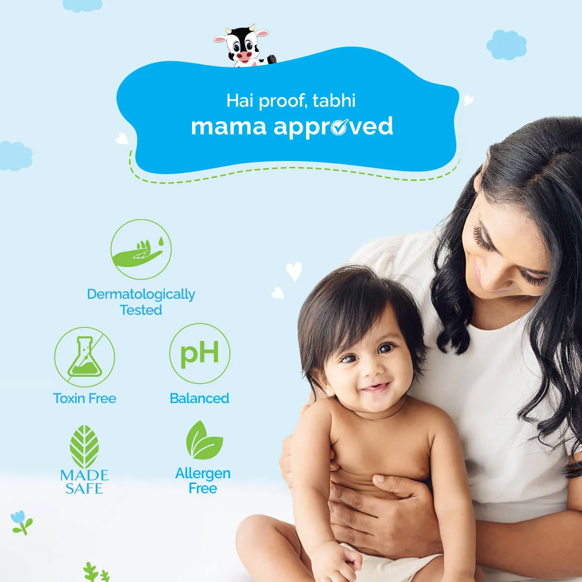 Mamaearth Baby Milky Soft Head To Toe Wash