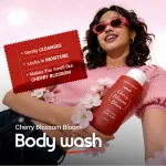 Aqualogica Cherry Blossom Bloom: Body Wash, Hydra Gel, Mist + Sling Bag & Charms Hot Girl Essentials view 6
