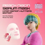 Anua Peach 70 Niacin Serum Face Mask - K-Pop Demon Hunters Special Edition view 2