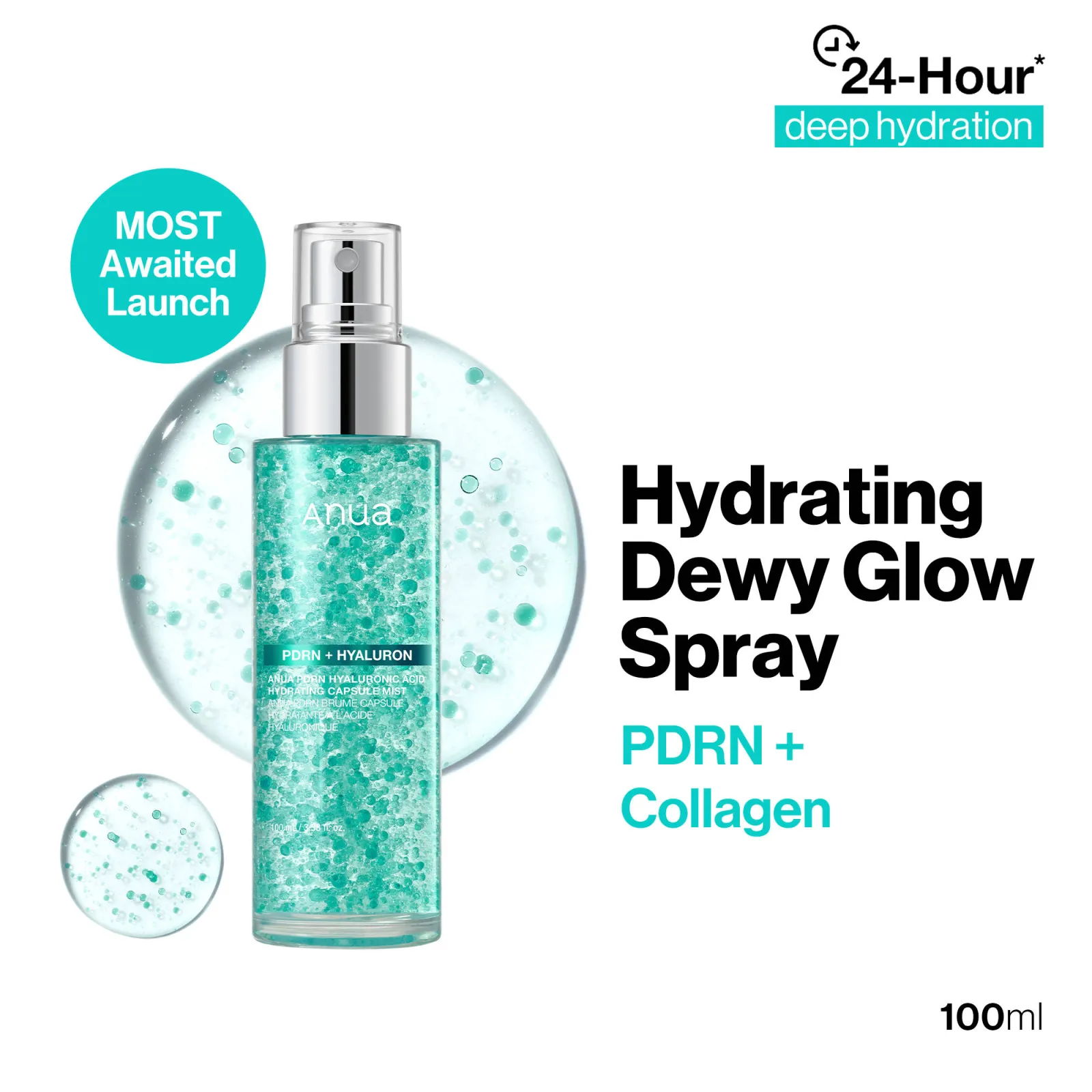 Anua Pdrn Hyaluronic Acid Hydrating Capsule Mist