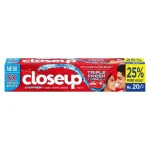 Close Up Closeup Triple Fresh Red Hot Gel Toothpaste view 2
