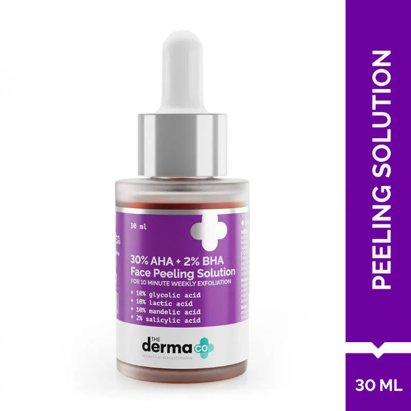 The Derma Co 30% Aha + 2% Bha Peeling Solution