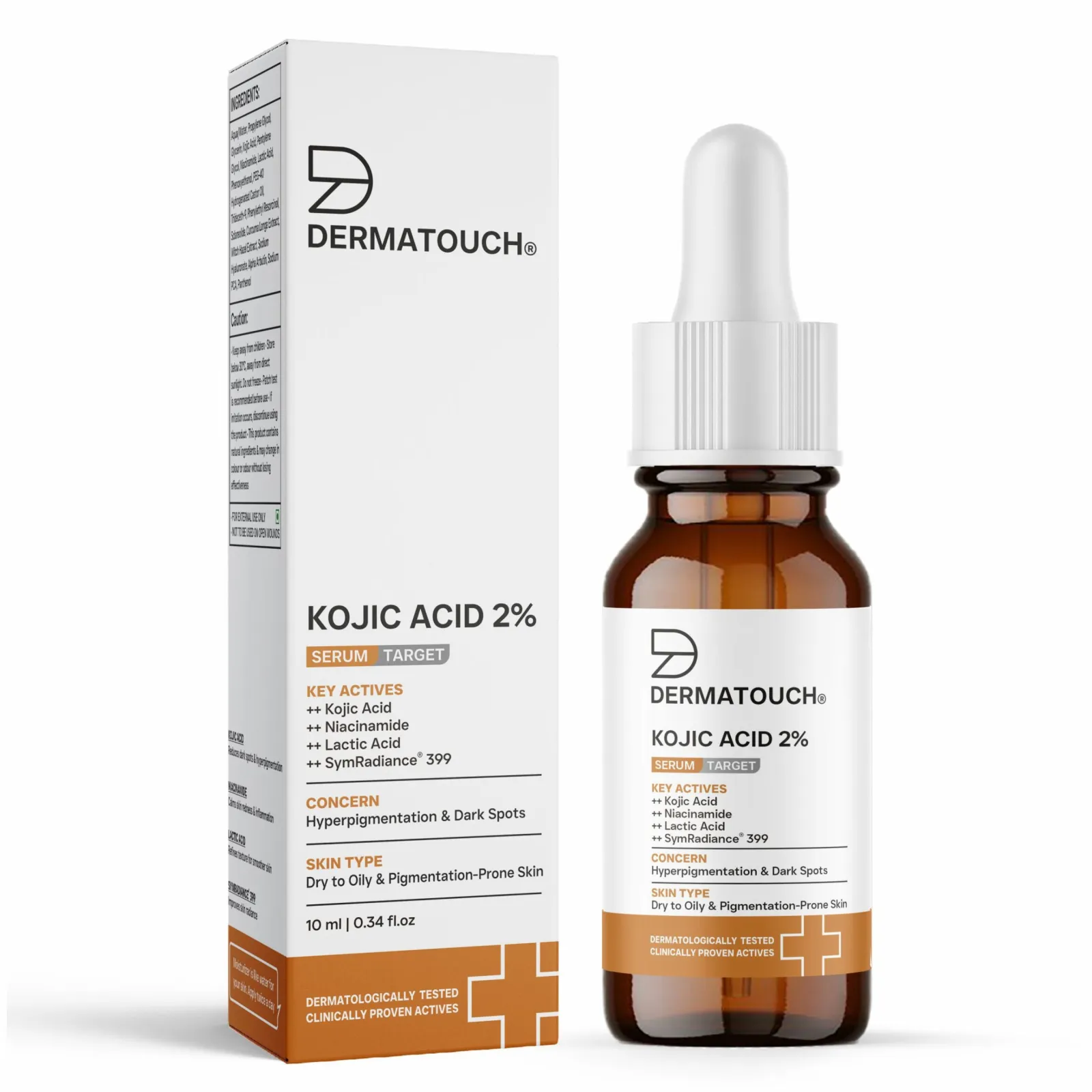 Dermatouch Kojic Acid 2% Serum for Hyperpigmentation & Dark Spots