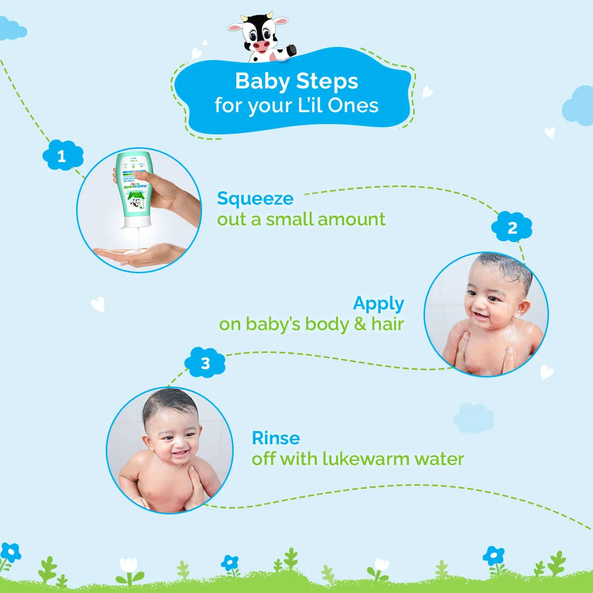 Mamaearth Baby Milky Soft Head To Toe Wash