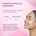 Plum Ceramide & Oat Mineral Sunscreen SPF 50 PA+++ Protects Skin Barrier, For Dry ToNormalSkin view 4