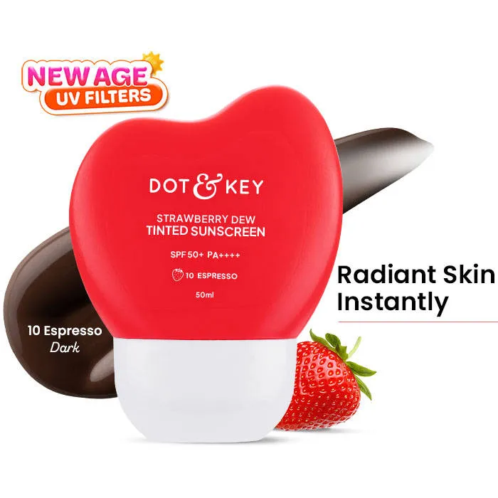 Dot & Key Strawberry Dew Tinted Sunscreen SPF 50+ PA++++