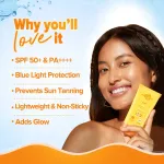 Aqualogica Glow+ Dewy Sunscreen Gel SPF 50+ PA++++ view 7