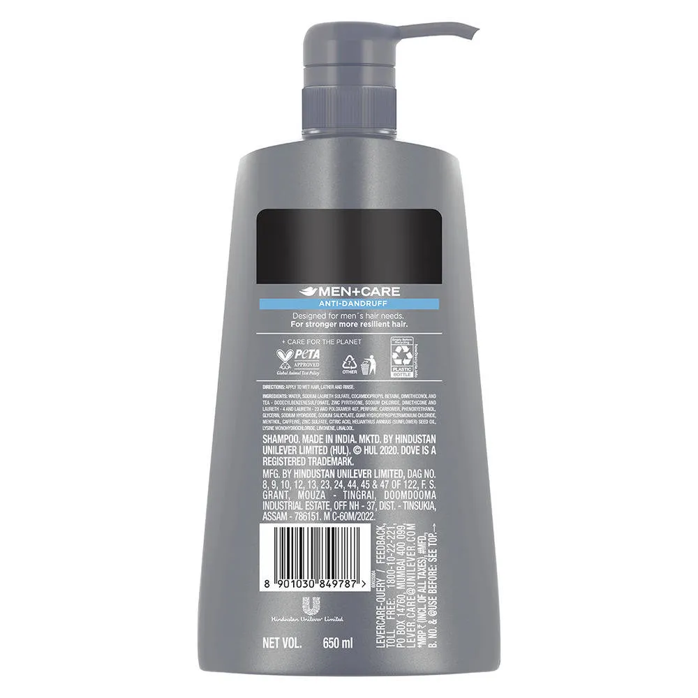 Dove Men +Care Anti Dandruff 2 In 1 Shampoo + Conditioner