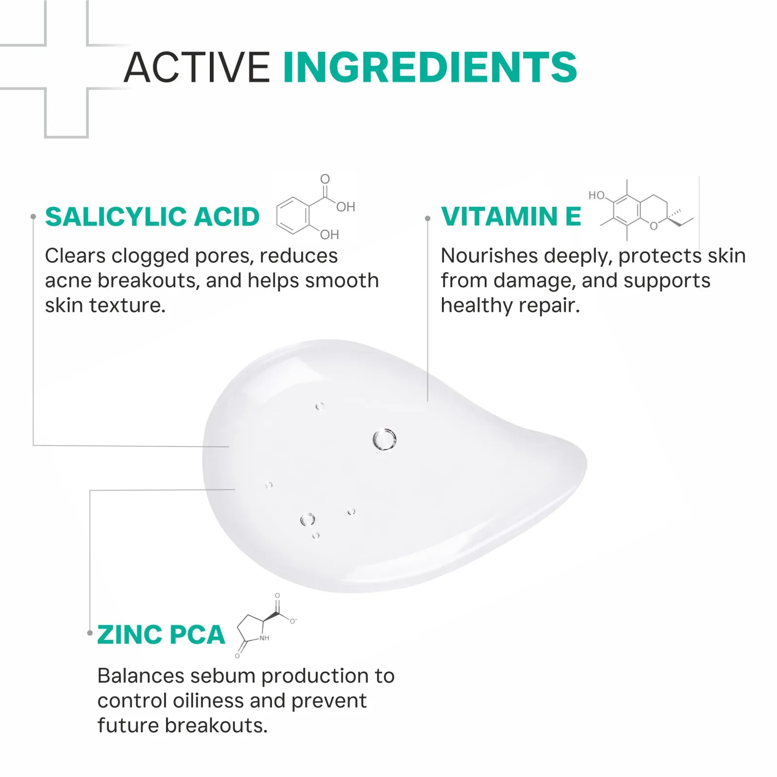 Dermatouch Salicylic Acid 2% Face Wash for Acne & Oil Control PO4