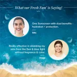 Aqualogica Hydrate+ Dewy Sunscreen with Coconut Water & Hyaluronic Acid view 7
