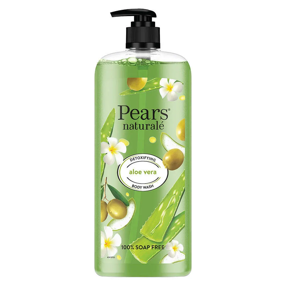 Pears Naturale Detoxifying Aloevera + Brightening Pomegranate Bodywash Combo