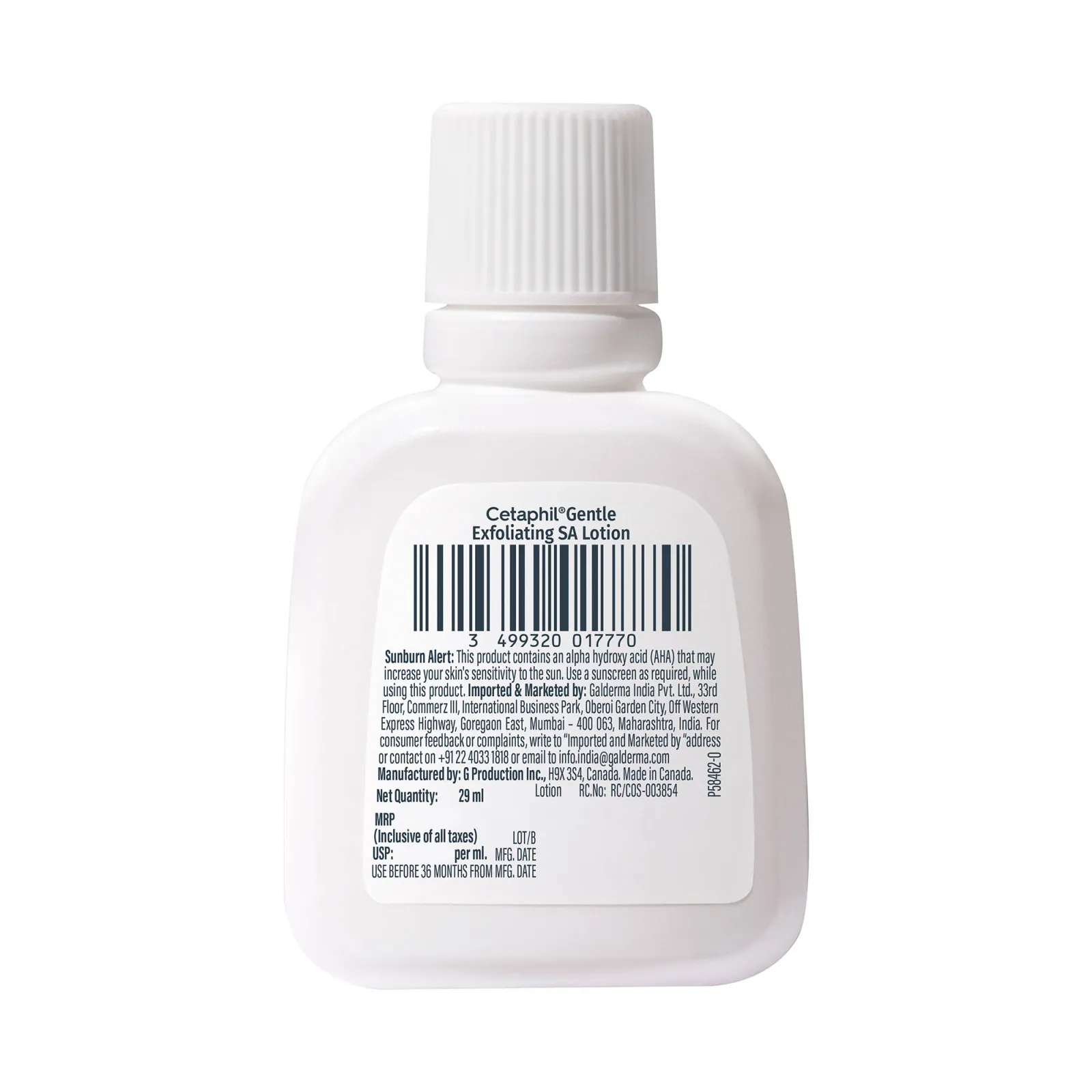 Cetaphil Gentle Exfoliating SA Lotion For Oily, Acne Prone Skin Gentle Skin Cell Renewal