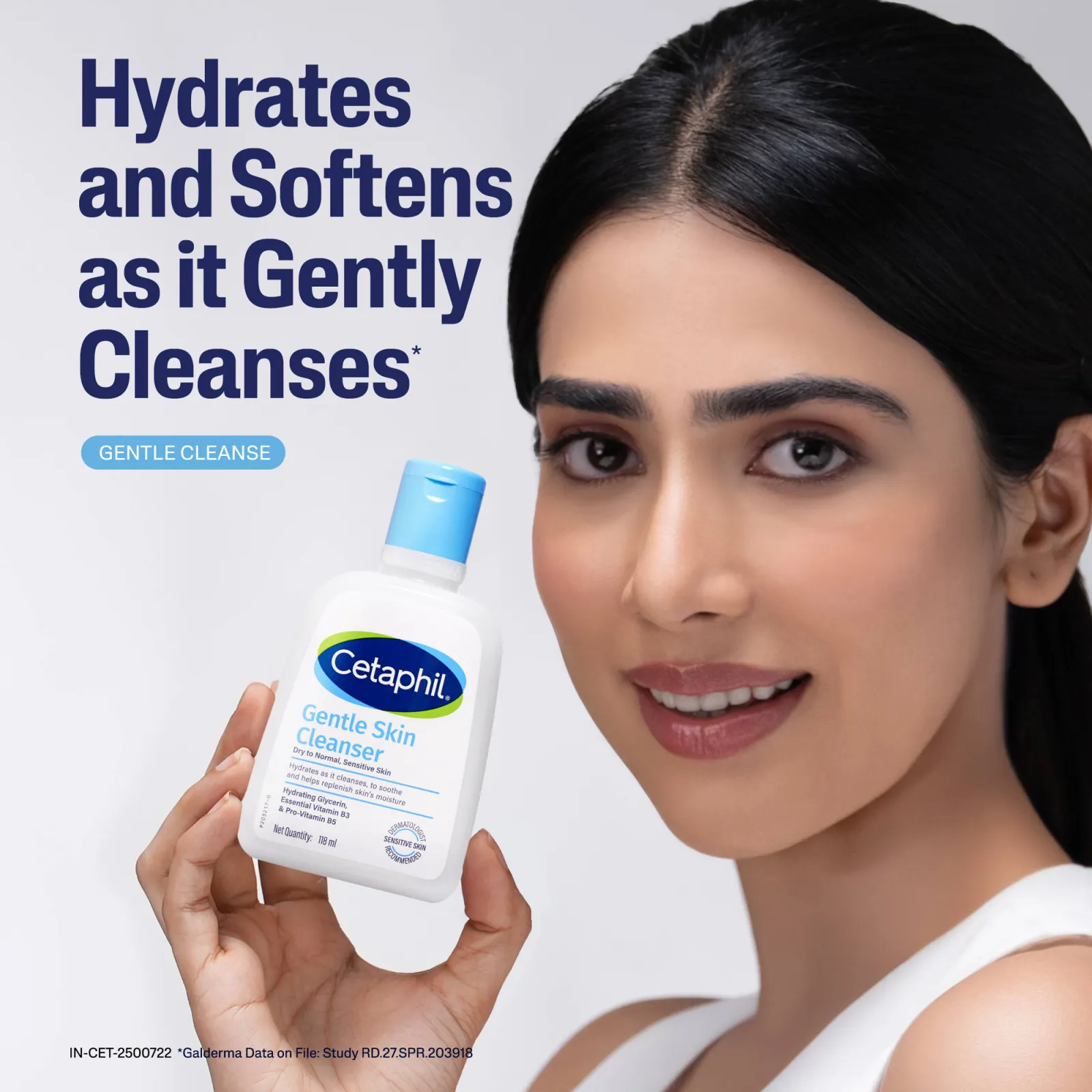 Cetaphil Gentle Skin Cleanser For Normal, Dry Skin Hydrates And Softens