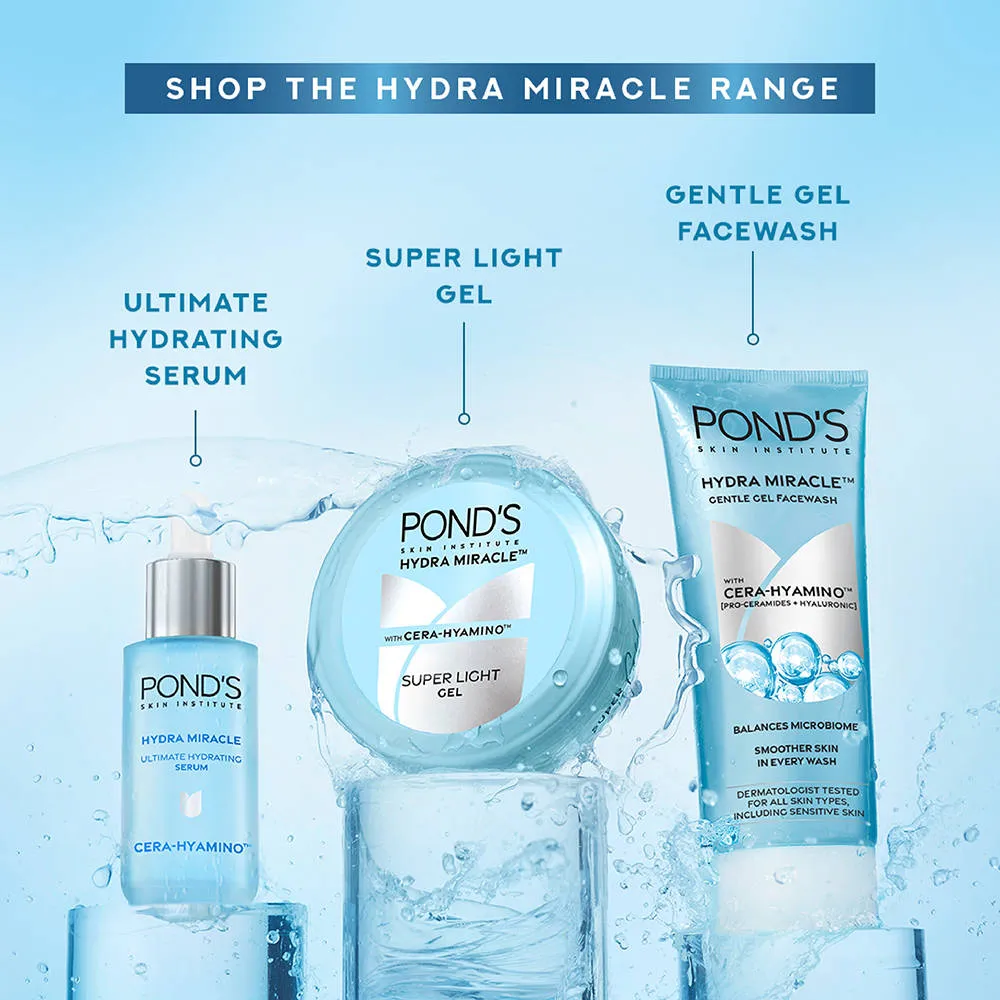 Pond's Ponds Super Light Gel Oil-Free Moisturize With Hyaluronic Acid & Vitamin E