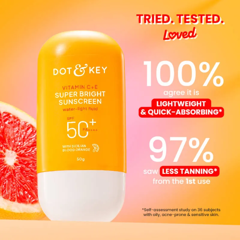 Dot & Key Bestselling Vitamin C + E Sunscreen - Pack Of 2