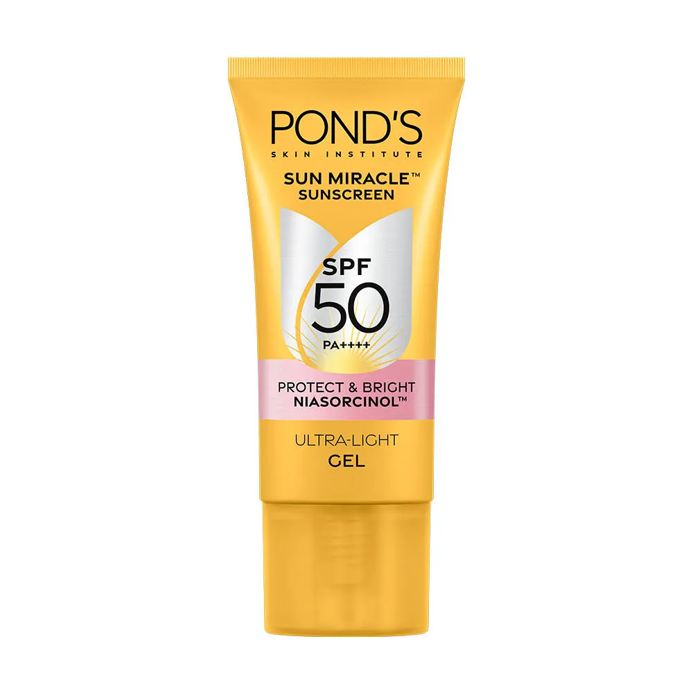 Pond's POND’S Sun Miracle SPF 50 PA+++ Crème Gel Sunscreen - Protect & Bright, With Niacinamide
