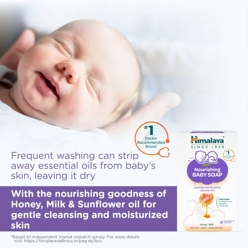 Himalaya Baby Care Nourishing Baby Soap