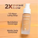 Mamaearth Glow Serum Foundation With Vitamin C & Turmeric For 12-hour Long Stay view 4