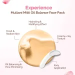 Mamaearth Multani Mitti Oil Balance Face Pack Controls Oil, Minimizes Pores & Gives Radiant Skin view 4