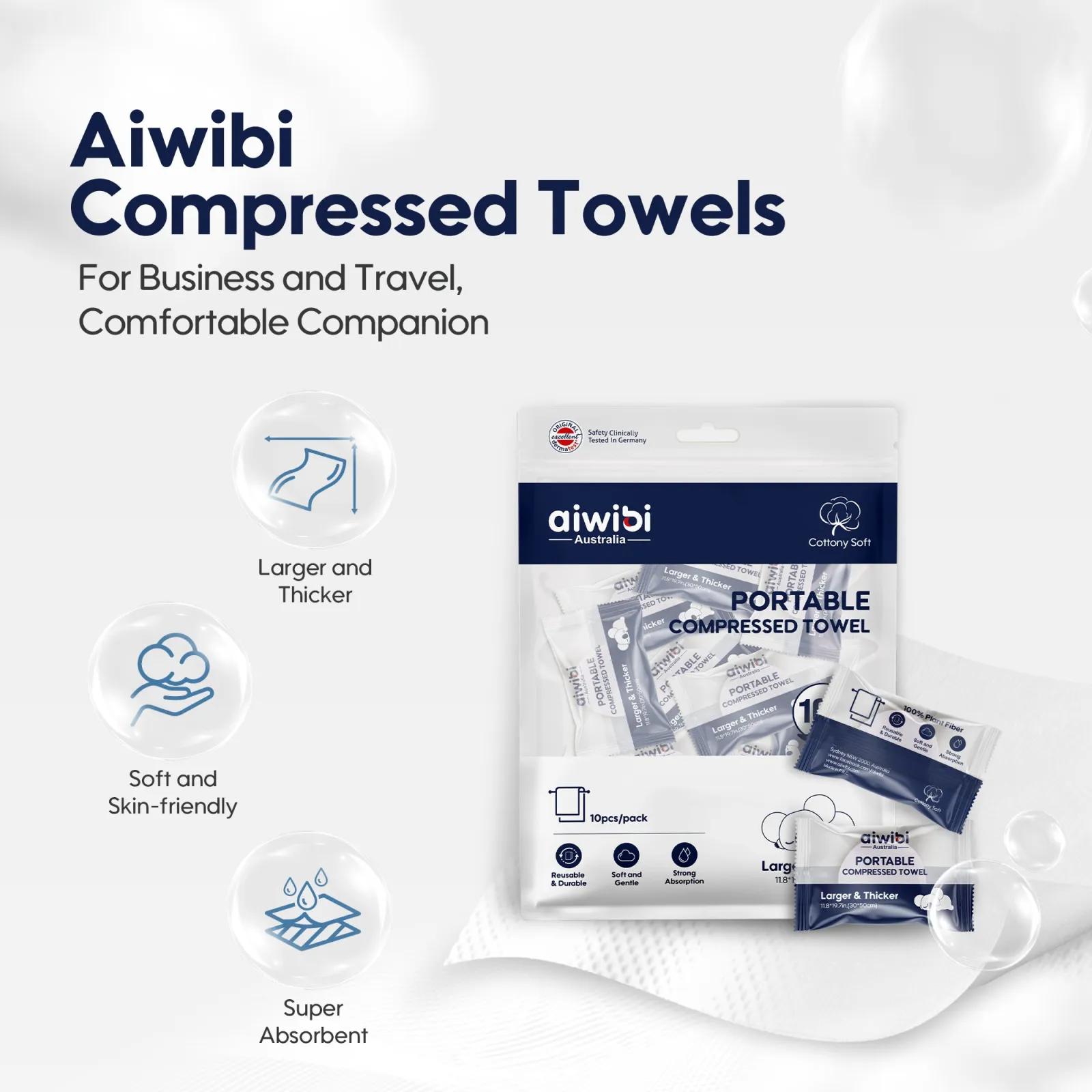 Aiwibi Portable Compressed Towel