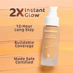 Mamaearth Glow Serum Foundation With Vitamin C & Turmeric For 12-hour Long Stay view 4