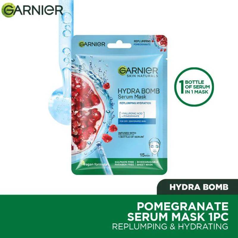 Garnier Skin Naturals Face Serum Sheet Mask