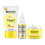 Garnier Vitamin C Regime Bright Complete Facewash With Vitamin C Serum, Serum Cream SPF 40 view 8