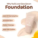 Mamaearth Glow Serum Foundation Mini Tube view 3