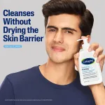 Cetaphil Hydrating Foaming Cream Cleanser Removes Micro Particles view 6