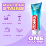 Close Up Closeup White Now Stain Eraser Toothpaste view 7
