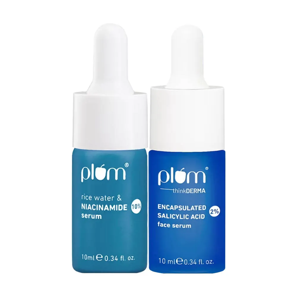 Plum Acne-Clear & Brightening Power Duo