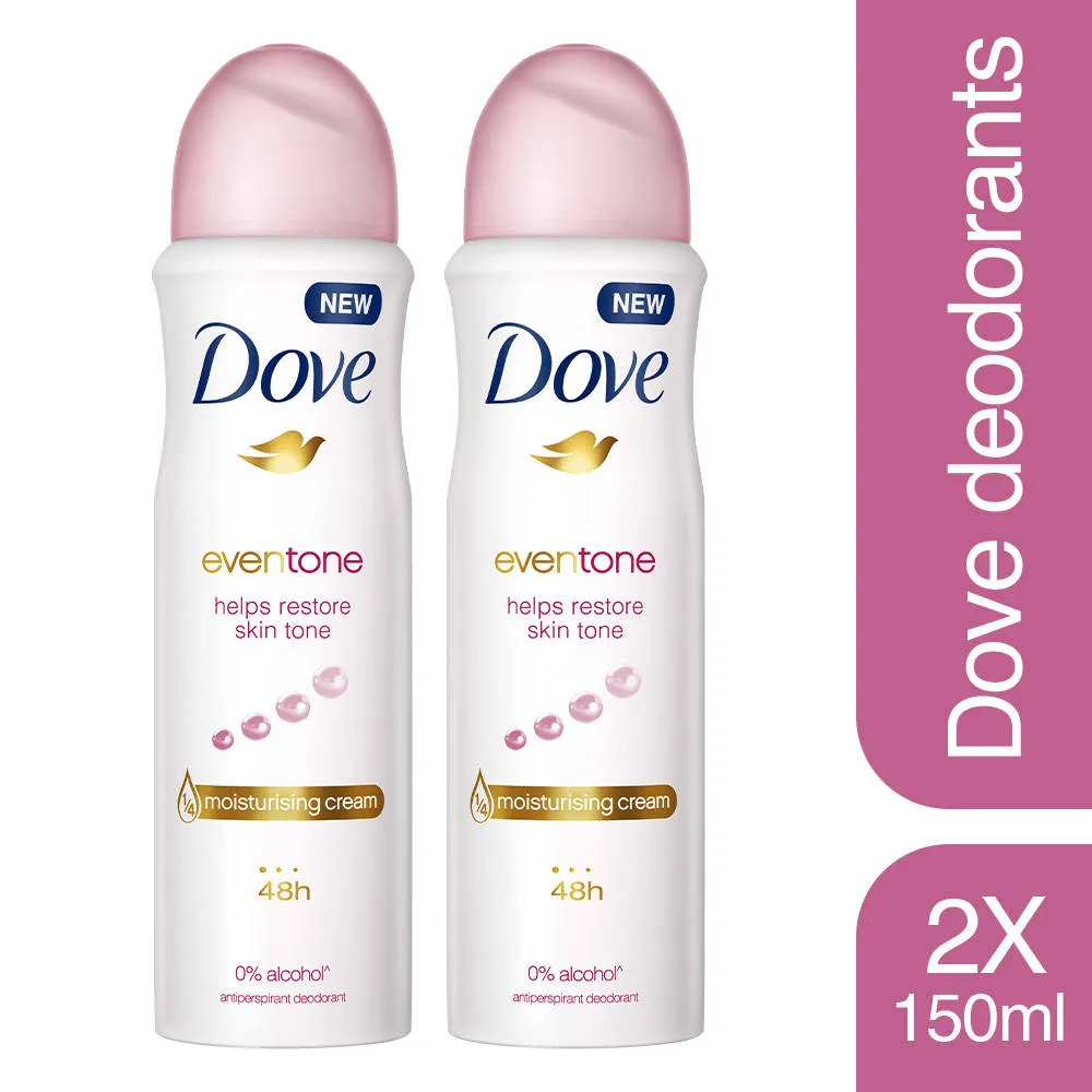 Dove Eventone Deodorant Pack Of 2