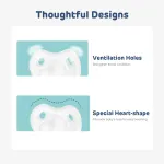 Aiwibi Baby Silicone Soothing Pacifier（Day & Night） view 8