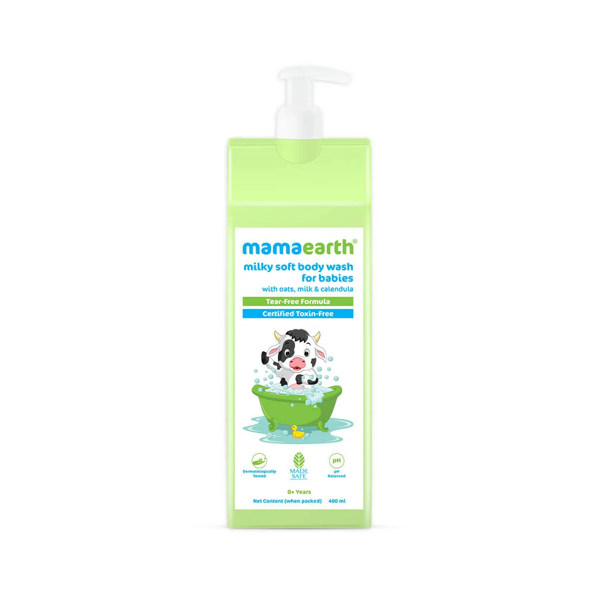 Mamaearth Milky Soft Body Wash For Babies With Oats, Milk And Calendula