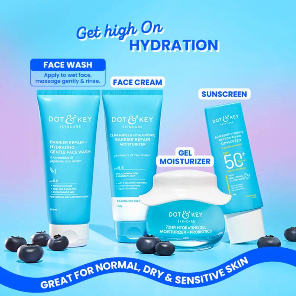 Dot & Key Barrier Repair Hydrating Gentle Face Wash - Pack of 2