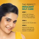 Himalaya Dark Spot Clearing Turmeric Face Sheet Mask view 8