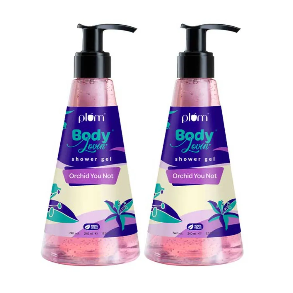 Plum BodyLovin' Orchid-You-Not Shower Gel - Pack Of 2