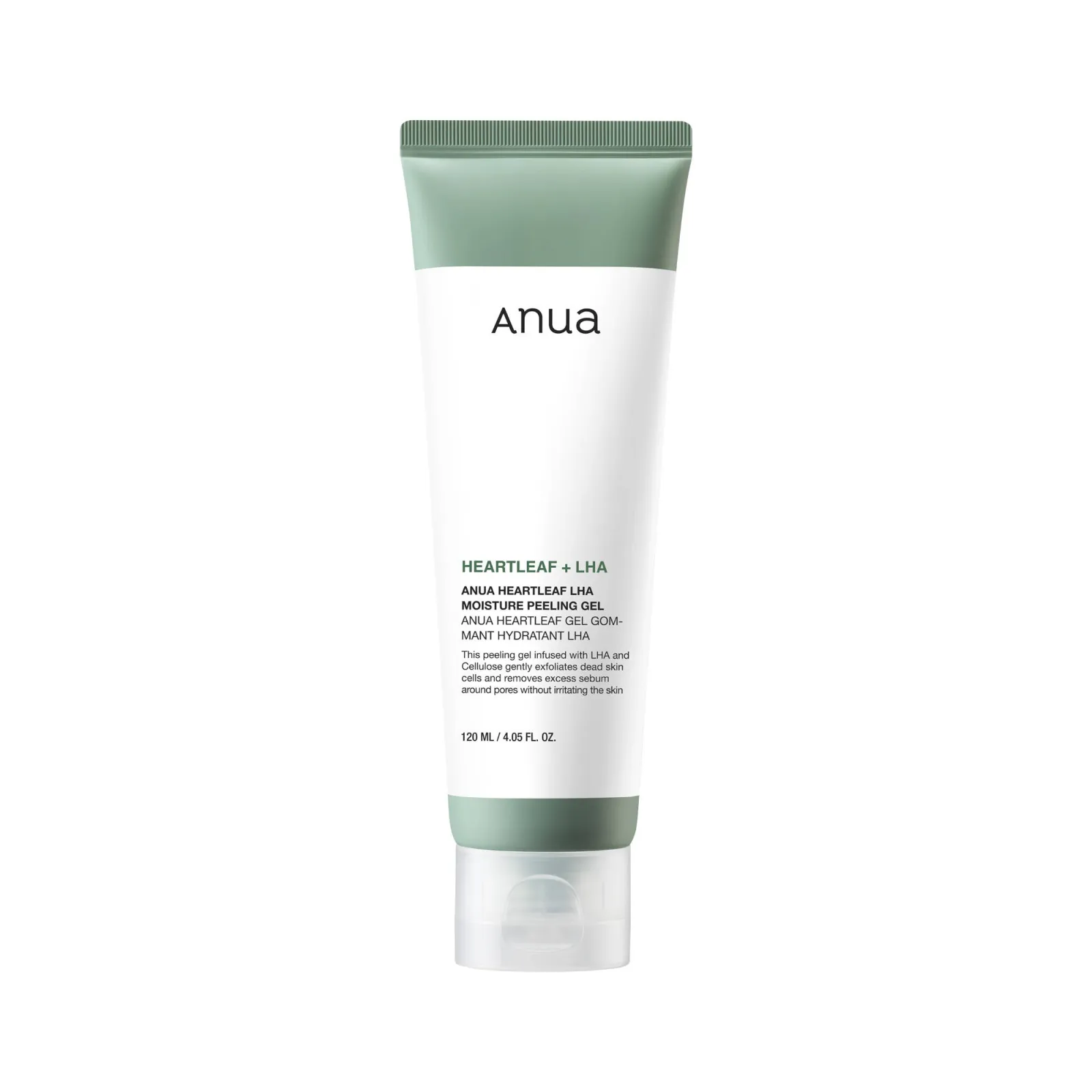 Anua Heartleaf Lha Moisture Peeling Gel with Hyaluronic Acid, Hydrating Exfoliator for Glass Skin