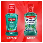 Colgate Maxfresh Plax Antibacterial Mouthwash, Fresh Mint view 10