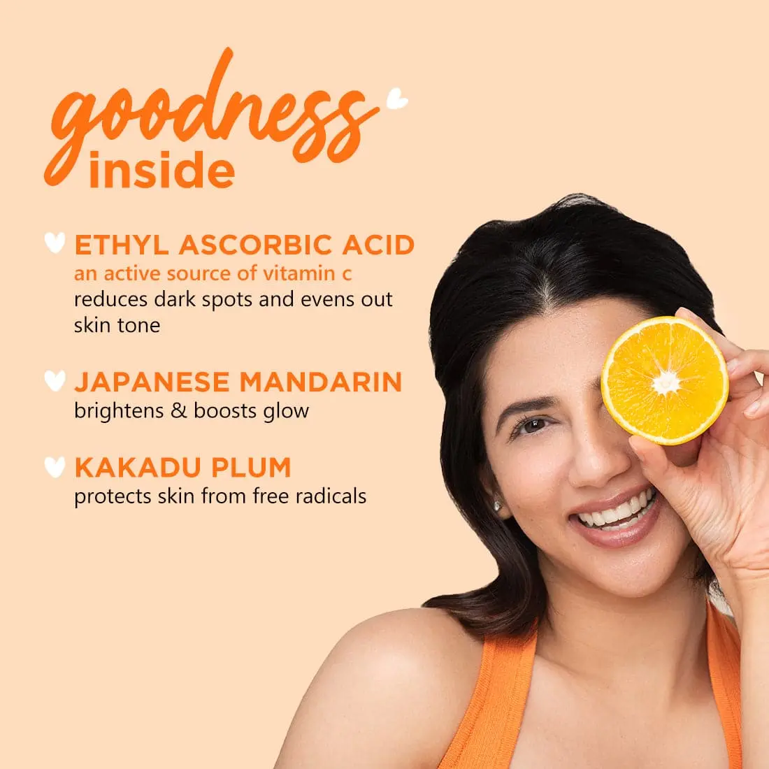 Plum Mandarin & Vitamin C Foaming Face Wash For Glowing Skin