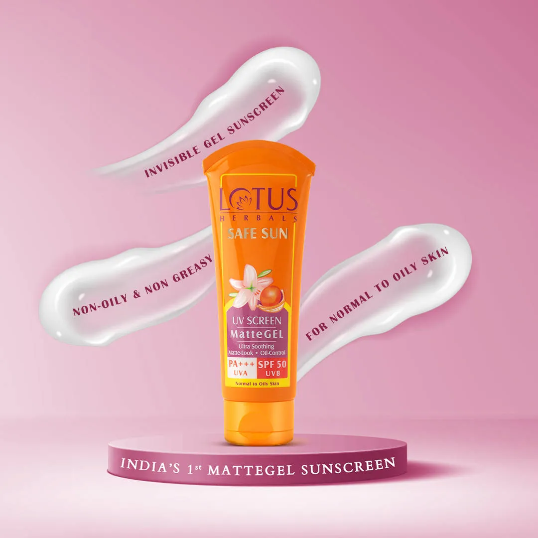 Lotus Herbals Lotus Safe Sun Invisible MatteGel Super Saver Combo
