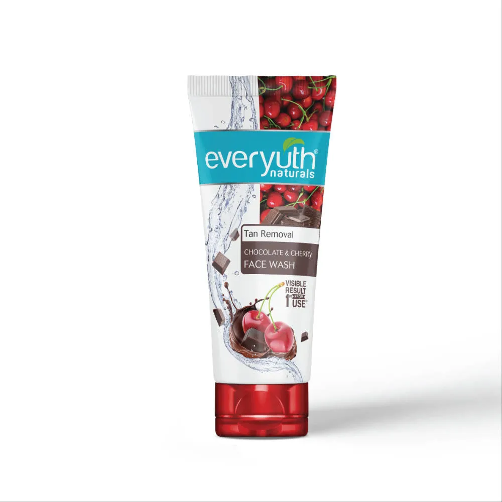 Everyuth Naturals Choco Cherry Tan Removal Face Wash