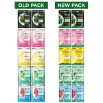 Garnier Face Serum Sheet Mask Pack of 10 (Vit C + Hydra Bomb + Sakura + Hydra Bomb Blue + Charcoal) view 2