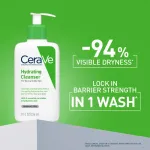 CeraVe Hydrating Cleanser Non-Foaming Face Wash for Dry Skin with Ceramides, Dermatologist Recommend view 16
