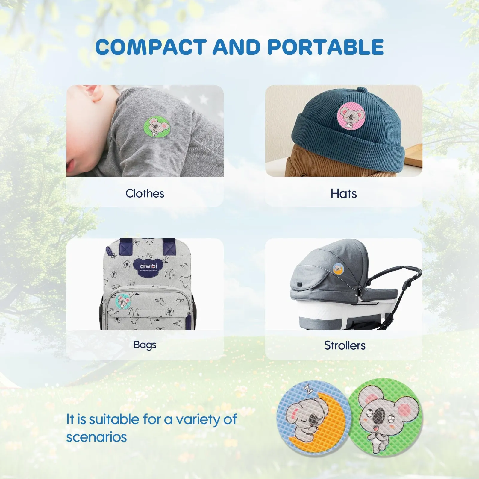 Aiwibi Baby Mosquito Repellent Patches