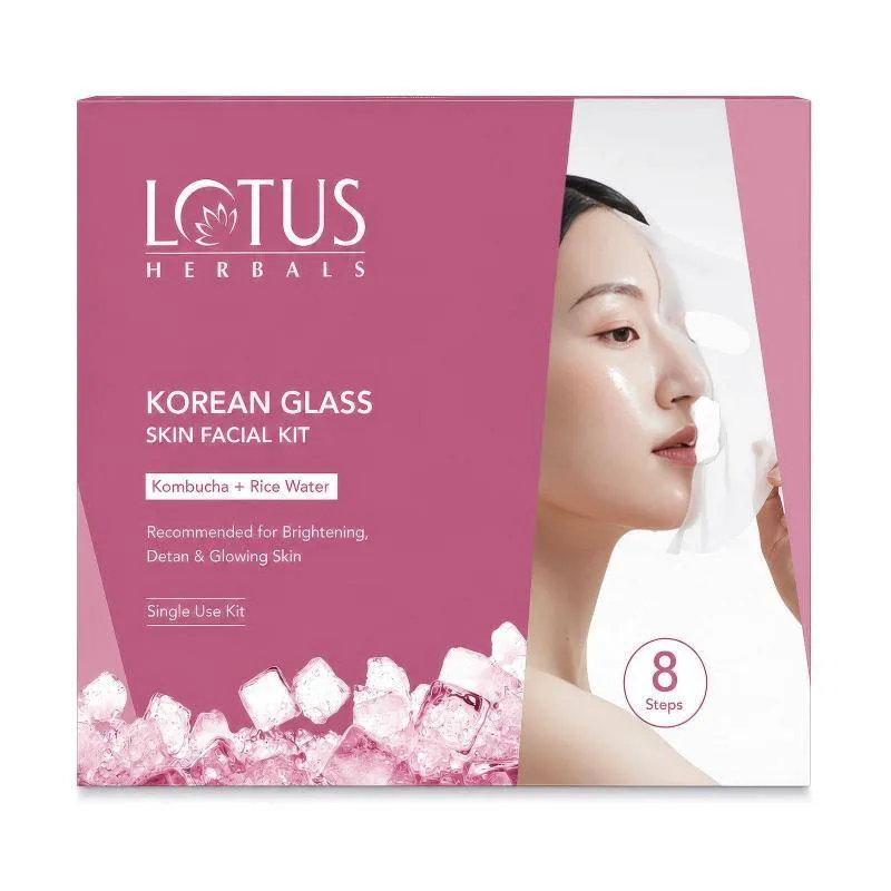 Lotus Herbals Korean Glass Skin Facial Kit
